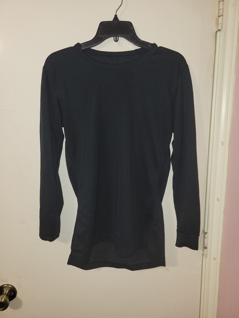 Mizuno Black Performance Long Sleeve Top
